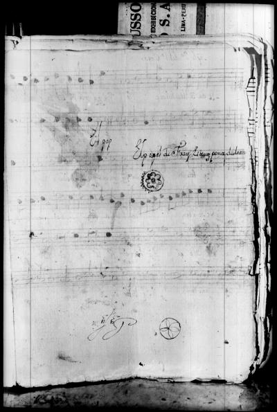 Miniatura de Esteban Ponce de León - Dixit Dominus