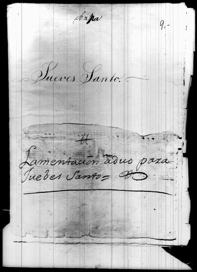 Miniatura de Anónimo - Lamentación. Jueves