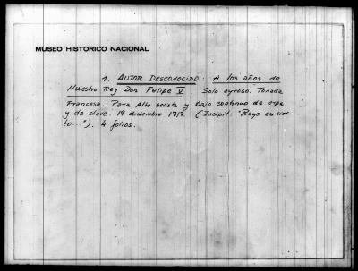 Miniatura de Anónimo - A los años de nuestro Rey Felipe V: rayos es cierto