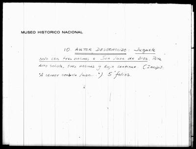 Miniatura de Anónimo - A comer convida Juan