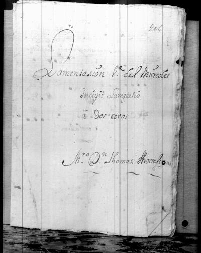 Miniatura de Tomás de Torrejón y Velasco - 1ª Lamentación. Miércoles Aleph. Quomodo sedet