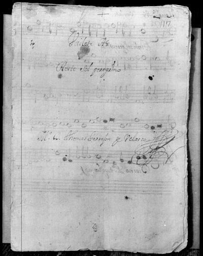 Miniatura de Tomás de Torrejón y Velasco - A este sol peregrino