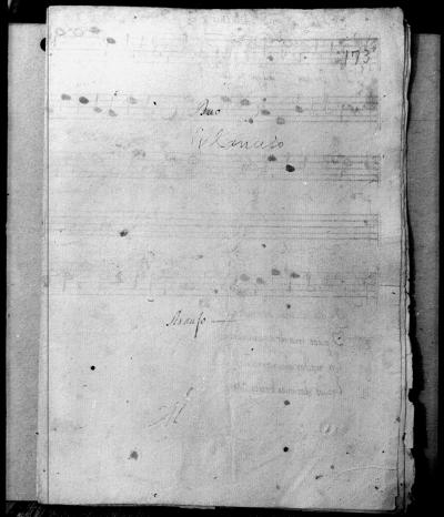 Miniatura de Juan de Araujo - Recordar jilguerillos