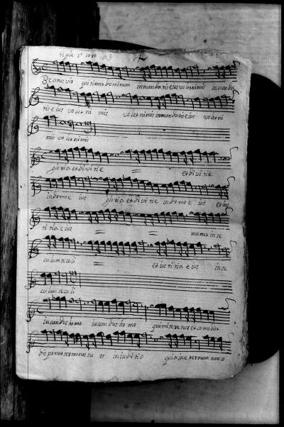 Miniatura de Anónimo - Beatus vir.